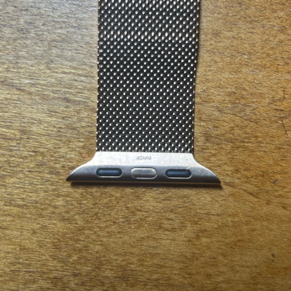Apple Watch Band 40mm Gold Milanese Loop - Picture 3 of 6